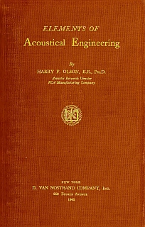 Olson - Elements of Acoustical Engineering 1940